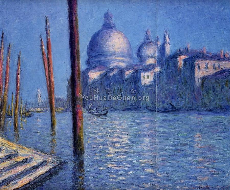 the grand canal 克劳德·莫奈 世界著名画家画作欣赏 油画艺术